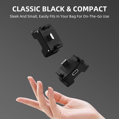 محول قاعدة شحن لجيب DJI Osmo 3، قاعدة شحن من النوع C مع فتحة لولبية 1/4 بوصة ودعامة ذات شقين، متوافقة مع حامل ثلاثي القوائم ومقبض وعصا سيلفي، مناسبة لمدونات الفيديو والبث المباشر in Kuwait