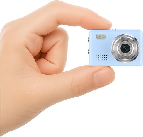 Mini Camera 1080P HD Video Recorder – Keychain Digital Camcorder with 64GB Card, 0.96" HD Display, Long Battery Life, Ultra-Portable Tiny Camera for Travel/Vlog/Night Shots, Ideal Gift, Pink in Saudi Arabia