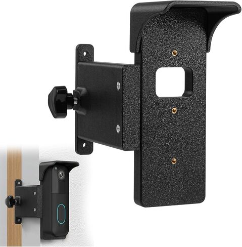 حامل موسع من الطوب لجرس الباب متوافق مع كاميرا Blink Doorbell الجيل الأول والثاني - توسيع العرض، تقليل النقاط العمياء، ترقية مثالية لأمن المنزل in Kuwait
