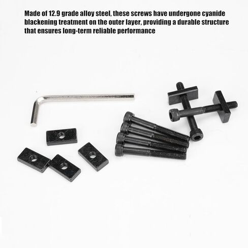 6 Set Screws Hardware Replacement Kit Compatible with Stokke Tripp Trapp High Chair,12.9 Grade Alloy Steel Screws with Hex Key, High Chair Attaching Accessories in Kuwait