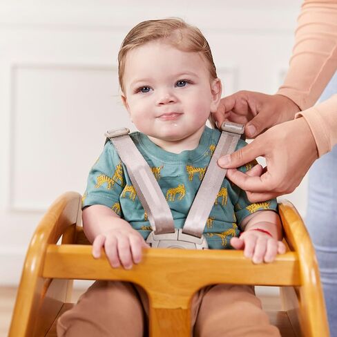 سرج ECR4Kids Universal ذو 5 نقاط على شكل حرف T، متوافق مع الكرسي العالي ASATT، قطعة بديلة، رمادي in Kuwait