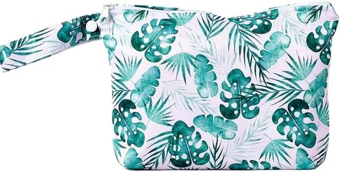 Waterproof Wet Bag with Wrist Strap, Reusable Zippered Pouch for Beach, Swim & Travel, Compact Cosmetic Toiletry Organizer Bag, 7.9 * 9.5 * 2 inches in Saudi Arabia