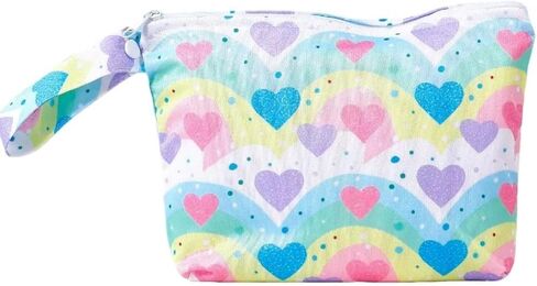 Waterproof Wet Bag with Wrist Strap, Reusable Zippered Pouch for Beach, Swim & Travel, Compact Cosmetic Toiletry Organizer Bag, 7.9 * 9.5 * 2 inches in Saudi Arabia