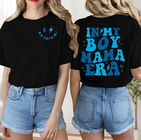 CAZYCHILD Mommy and Me Shirts Mommy and Son Matching Outfits Mommy and Newborn Shirts Mother’s Day Gifts New Mom Life Tops in Kuwait