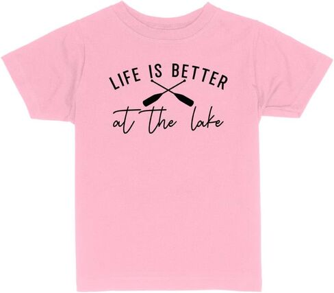 Lake Life is Better Toddler Kids T-Shirt in Saudi Arabia