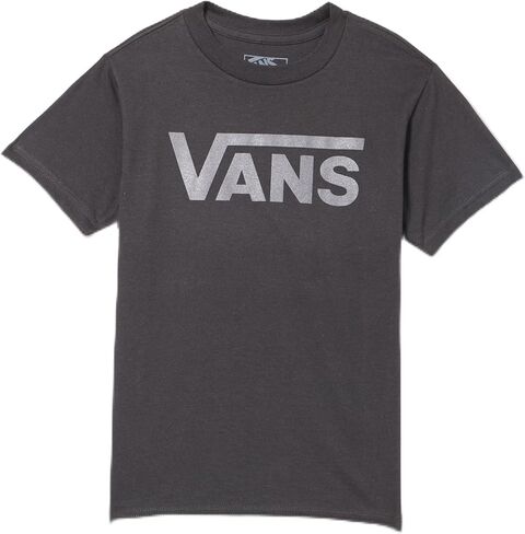 تي شيرت كلاسيكي بأكمام قصيرة للأطفال من Vans - تي شيرت برسومات كاجوال للأولاد والبنات، مقاس عادي، ناعم ومتين 100% قطن in Kuwait