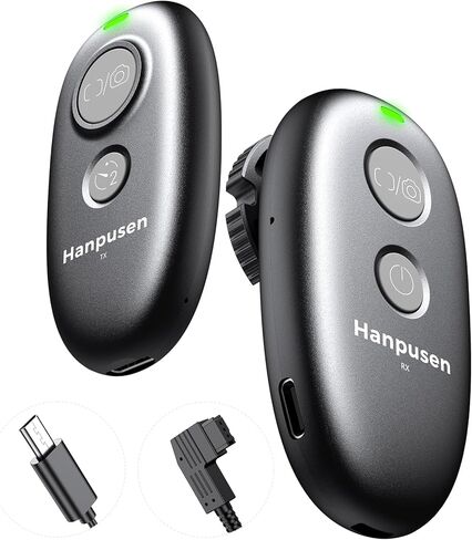 for Canon Camera Rechargeable Remote Shutter Release - Wireless Remote Control for Canon R6 Mark II/T7/T6/T5/T7i/R8/R100/R5/R10/R6/R7/R50 V/5D Mark IV/R/RP/90D/80D/70D/T8i/SL3, No Disposable Batteries in Saudi Arabia