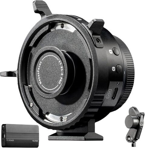 نظام التحكم في التركيز التلقائي VILTROX NexusFocus F1 PL-E (محرك واحد)، محول PL إلى E-Mount مع التركيز التلقائي AI، لعدسات Cinema & CineMod، متوافق مع كاميرا Sony E-Mount in Kuwait
