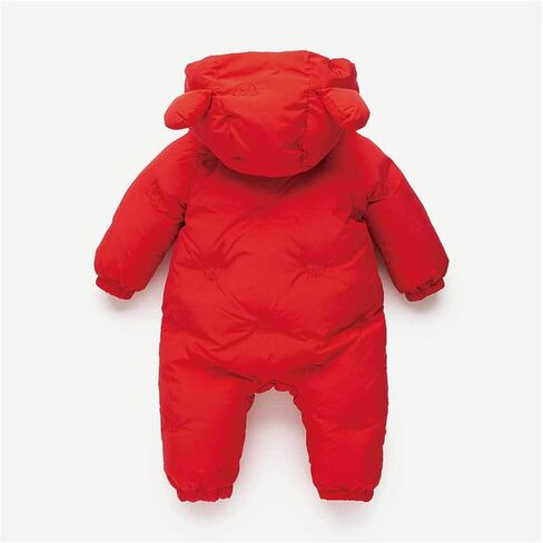 Children Boy Girl Fleece Lined Wool Down Jackets Coveralls Shapewear Bodysuit Hooded Coat One Piece for Kid Long Sleeve Thermal Thick Puffer Fuzzy with Hood 0 Months in Kuwait