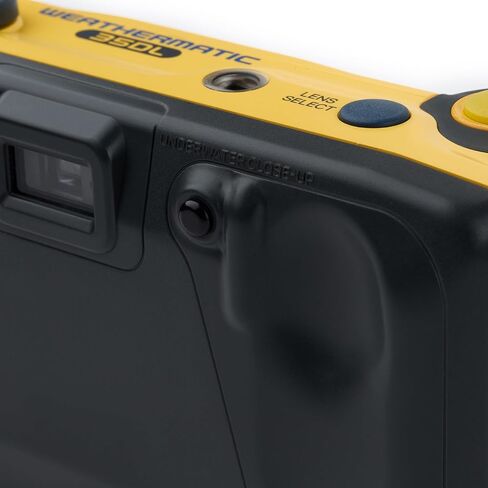 Minolta Weathermatic Dual 35 Weatherproof 35mm Film Camera | Waterproof Vintage Point & Shoot | Dual Lens 35mm & 50mm | Built-in Flash (Renewed) in Kuwait