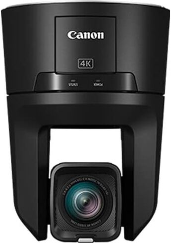 كاميرا Canon CR-N500 4K NDI PTZ مع حزمة تكبير بصري 15x (أسود) (3 عبوات) | فيديو UHD، NDI|HX، بث IP وتحكم سلس في الإمالة/التدوير | رائعة للبث والأحداث المباشرة (4839C001) + بطاقة 3X سعة 32 جيجابايت in Kuwait