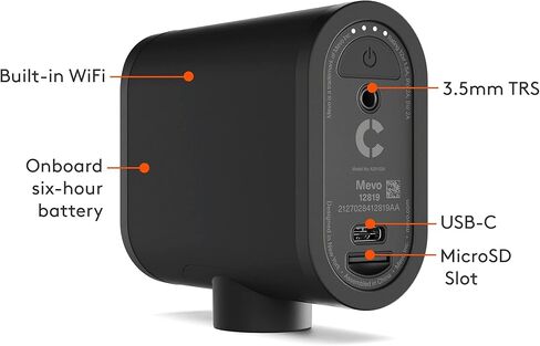 Mevo Start 3-Pack Wireless Live Streaming Cameras, for Multi-Camera HD Video, App Control and Streaming via Smartphone or Wi-Fi and Signature Series Lens Cloth (Renewed) in Kuwait