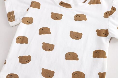 مجموعة ملابس Panther Mama & Kids Twins متطابقة من القطن مكونة من قطعتين للتوائم الأولاد والبنات - متوفرة (الصبي والصبي والفتاة والفتاة) in Kuwait