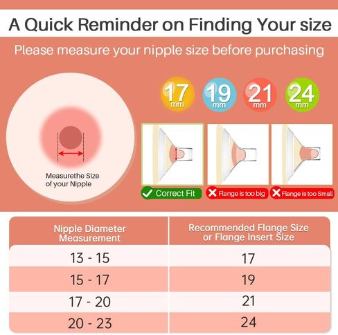 PUMPMOM-US 21mm و 24 مم من الشفاه البيضاوية المتوافقة مع الأطياف S2 S1 9 بالإضافة إلى أجزاء المضخة ، ودرع الثدي البديلة وصمامات Duckbill لإكسسوارات مضخة الأطياف (21 مم + 24 ملم) in Kuwait