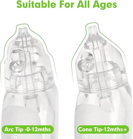 haakaa Silicone Baby Nasal Aspirator| Safe Baby Nose Cleaner| Easy-Squeeze Nose & Ear Bulb Syringe with Brush|0m+ Newborn Toddler -Transparent, Penguin in Kuwait