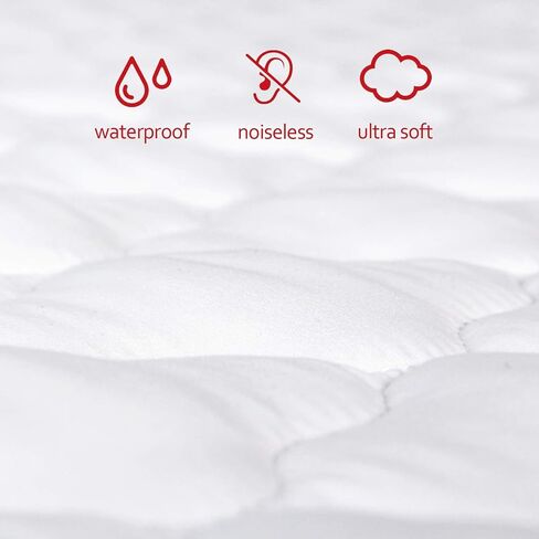 Moonsea Waterproof Pack and Play Sheets Compatible with 4moms Breeze Plus Playard & Breeze GO Playard, Pack and Play Mattress Pad, White, 2 Pack in Kuwait