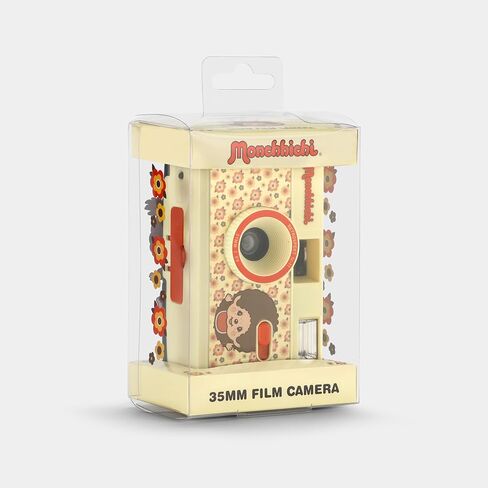 Monchhichi Retro Flowers FC-11 35mm Film Camera – Reusable Point & Shoot Camera, Focus-Free, Compact Film Camera, Beginner-Friendly in Kuwait