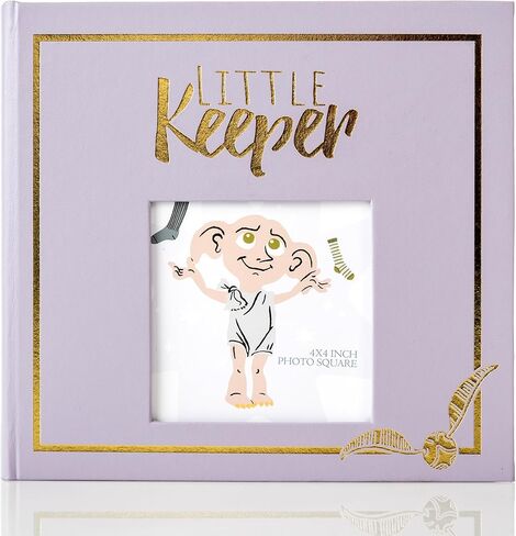 Conquest Journals Harry Potter Little Keeper Baby Photo Album, 100 Pages, Holds 200 4x6 Photos, Measures 9" x 8.5", Officially Licensed in Kuwait