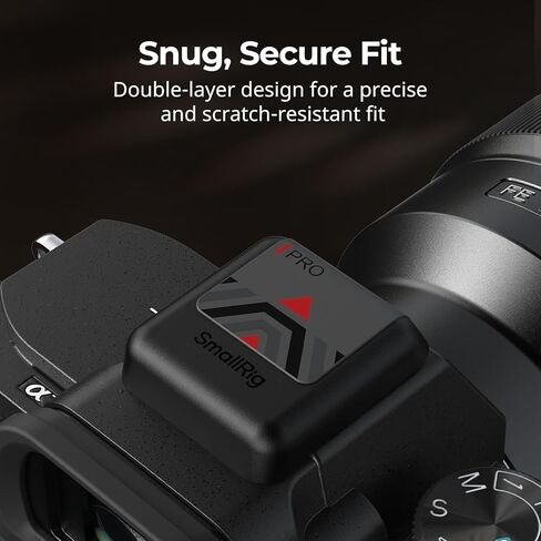 SmallRig غطاء الحذاء الساخن 2 حزمة (أسود)، غطاء حامي للأحذية الساخنة لسوني A1 II / A9 III / A7 IV / A7 V / A7S III / A7R IV in Kuwait