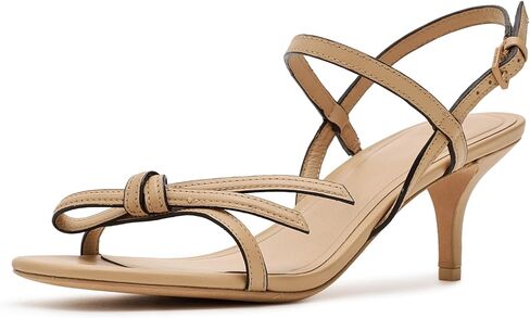 kate spade new york Women's Loop Smooth Leather Kitten Heel Sandal in Saudi Arabia