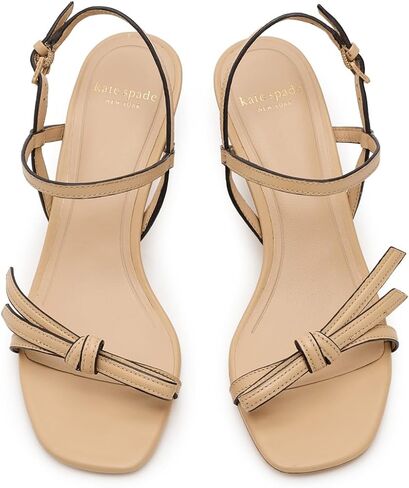 kate spade new york Women's Loop Smooth Leather Kitten Heel Sandal in Saudi Arabia