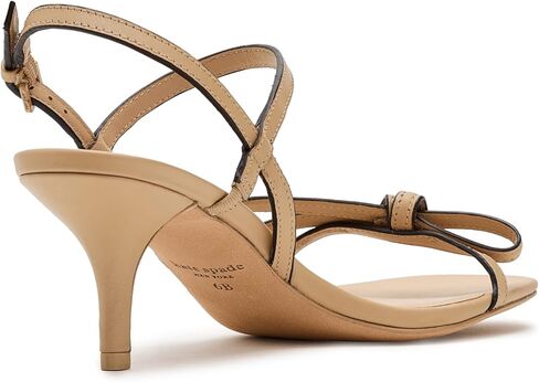 kate spade new york Women's Loop Smooth Leather Kitten Heel Sandal in Saudi Arabia
