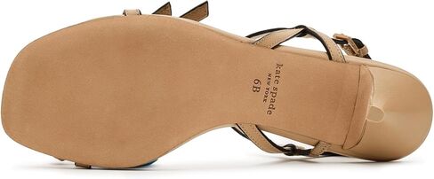 kate spade new york Women's Loop Smooth Leather Kitten Heel Sandal in Saudi Arabia