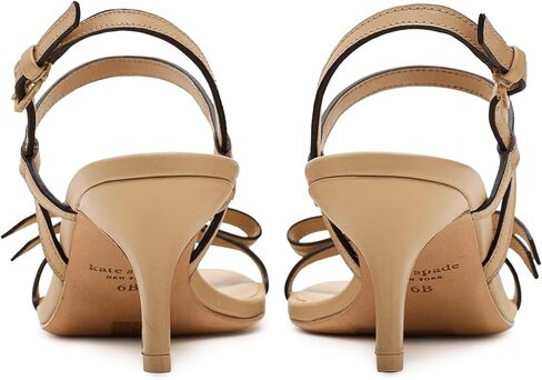 kate spade new york Women's Loop Smooth Leather Kitten Heel Sandal in Saudi Arabia
