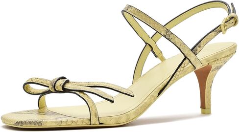 kate spade new york Women's Loop Smooth Leather Kitten Heel Sandal in Saudi Arabia