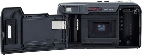 Olympus Superzoom 160 QD Silver 35mm Film Camera – Auto Focus, 38–160mm Zoom Lens, Built-in Flash, Quartz Date (Renewed) in Kuwait