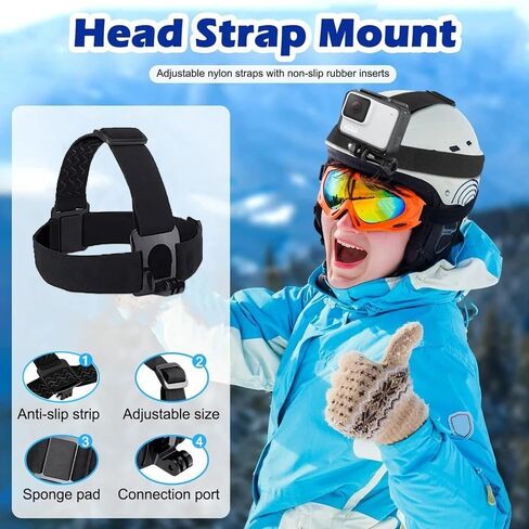 Action Camera Chest Mount Strap,Adjustable Vest Chest Harness in Kuwait
