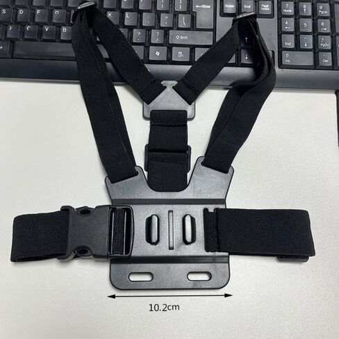 5 in 1 Mobile Phone Chest Strap Mounting Holder First Angle Video Record Life Phone Bracket Fixed Live Broadcast Accessories (Black) in Saudi Arabia