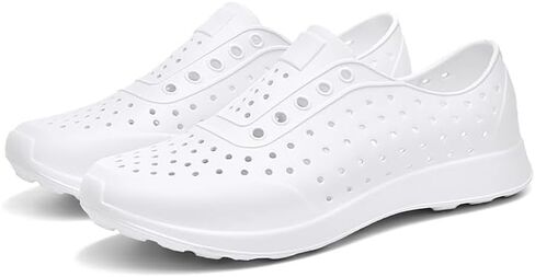 Hole shoes for men, summer couple's non-slip soft sole casual outdoor sandals, unisex hollow water shoes for wearing outside, beach shoes in Saudi Arabia