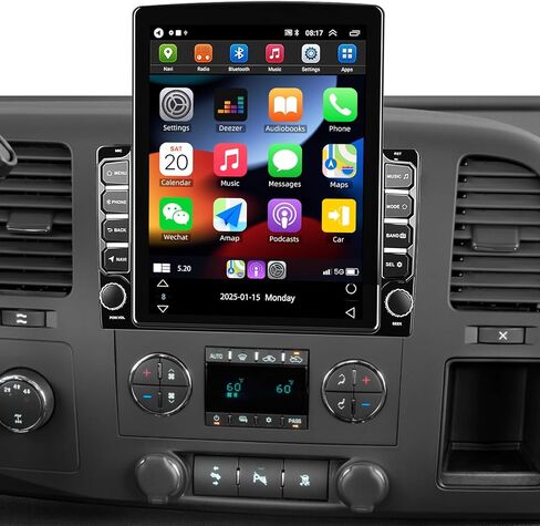 9.7" Car Radio for 2005 2006 2007 2008 2009 2010 2011 2012 2013 Ford F-250 F-350 Super Duty [2+32G] with Wireless Carplay Android Auto Bluetooth Touchscreen Stereo GPS/SWC/FM/Backup Camera in Saudi Arabia