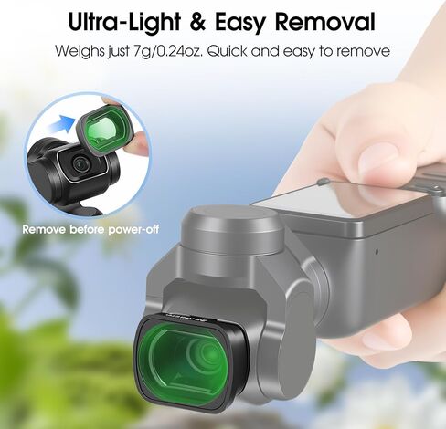 عدسة ماكرو 2X متوافقة مع DJI Osmo Pocket 3 وPocket 4 فقط، 3 عناصر 3 مجموعات زجاج بصري عالي الدقة، مرفق عدسة مغناطيسية قريبة للتصوير الفوتوغرافي الماكرو، تصميم خفيف الوزن in Kuwait