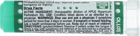 OLLOÏS Hypericum Perforatum 30c عضوي، دواء المعالجة المثلية الخالي من اللاكتوز، (عبوة من قطعتين)، 160 قطعة in Saudi Arabia