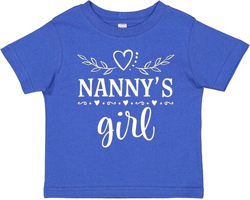 inktastic Nanny Girl Granddaughter Toddler T-Shirt in Kuwait