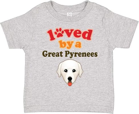 inktastic Great Pyrenees Dog Toddler T-Shirt in Kuwait