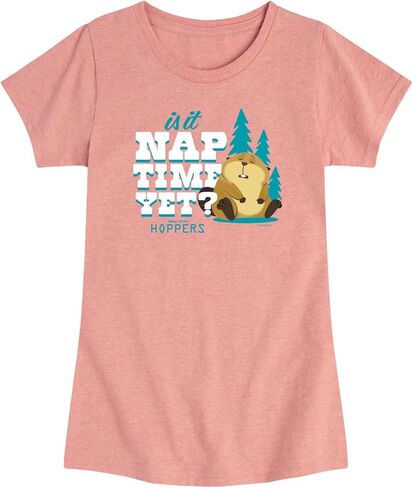 Disney Hoppers - is It Nap Time Yet Loaf - Toddler Girls Fitted Short Sleeve T-Shirt in Kuwait