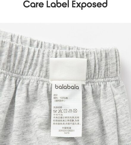 Balabala Baby Pants Toddler Cotton Pants for Boys and Girls Lightweight Kids Long Pants Baby Joggers for Spring Summer in Saudi Arabia