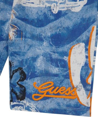GUESS Boys' Eco Printed Active Shorts in Saudi Arabia