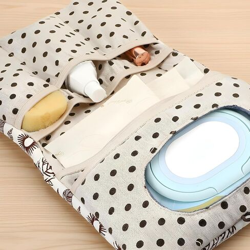 Baby Diaper Bag Organizer 2 in 1 Travel Diaper Bags, Foldable Compact Stroller Pouch for Newborn Essentials, Diaper Bags Insert Organizer, Travel-Friendly Diaper Clutch in Kuwait