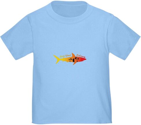 تي شيرت CafePress Abaco Island Bahamas تي شيرت لطيف برسومات للأطفال الصغار، 100% قطن in Kuwait