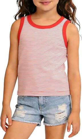 Toddler Girl Tank Tops Boys Cotton Solid Sleeveless T Shirts Undershirts Summer Crew Neck Soft Tee for Kids 1-6Y in Kuwait