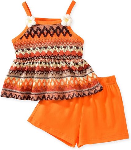 Aalizzwell Toddler Girls Summer Outfit 2-5T in Kuwait