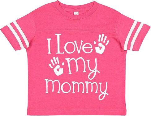 تي شيرت Inktastic I Love My Mommy Mothers Day للأطفال الصغار in Kuwait