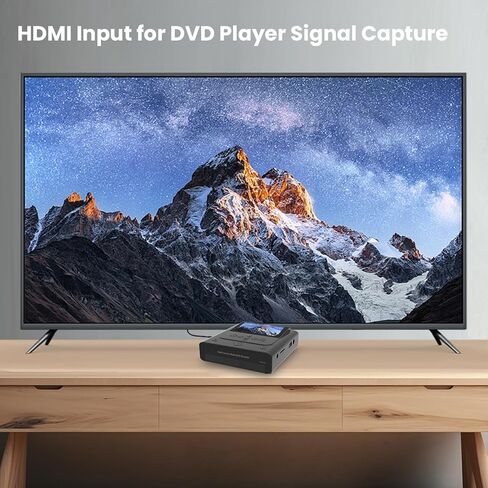 مسجل VHS إلى DVD، ومسجل VCR إلى DVD - تحويل الصور ومقاطع الفيديو بين VHS وVCR وبطاقة الذاكرة وأقراص DVD وUSB. يمكن للهاتف استخدام تطبيق مجاني لنسخ مقاطع الفيديو والصور، كما أن لديه وظيفة تسجيل التلفزيون (أسود) in Kuwait