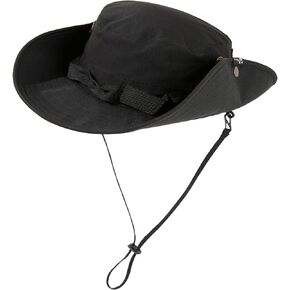 Oversized XL XXL Mens Sun Hats Wide Brim Fishing Safari UPF50+ Crown Big Head Chin Cord