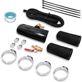 1 1/2" Diesel Installation Kit, Diesel Auxiliary Tank Install Kit Compatible with Gravity Fueled Auxiliary Fuel Tank, Only for Diesel (11025)