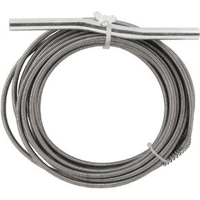 Waxman Titan Augers .25-in. Diameter Steel 25-foot Light Auger for Small to Medium Drains 7710025, Hand-Cranked Toilet Snake and Drain Clog Remover, Plumbing Snake for Toilets and 2-inch Wide Drains
